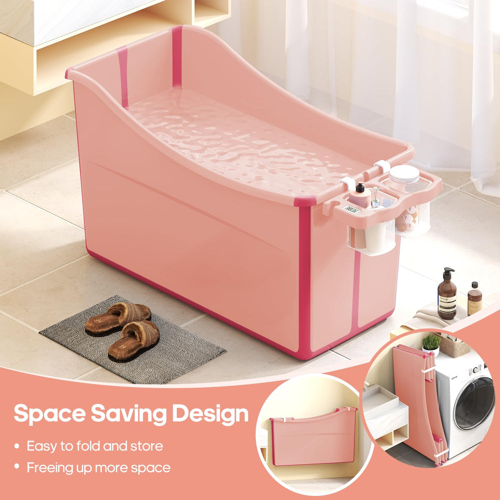 Joyingbaby stable-bottom design enhances bathtub safety and stability.