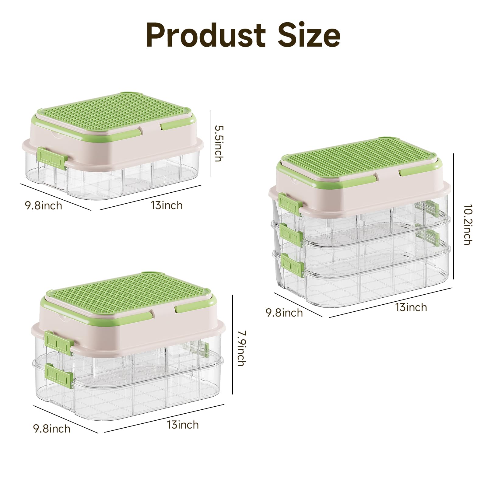 Joyingbaby Toy Storage Organizer Box green color option adds vibrant storage
