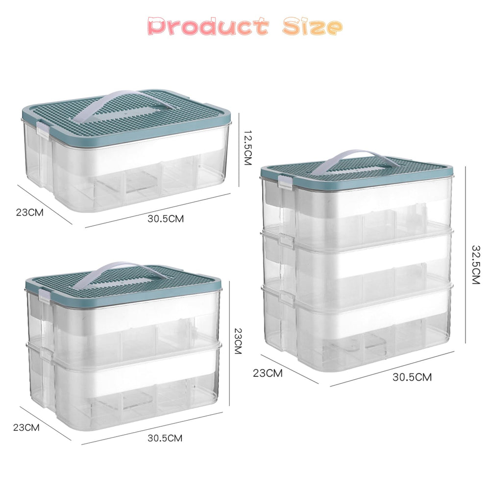 Joyingbaby Toys Organizer bedroom-friendly green bin for tidy shelves