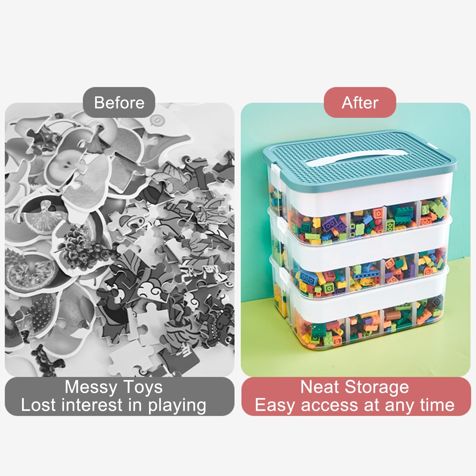 Joyingbaby Toys Organizer secure latch keeps contents in place