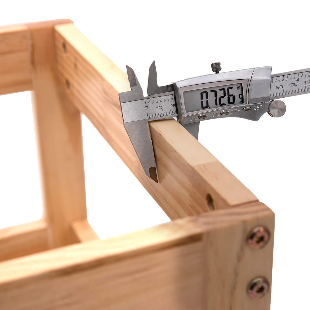 Joylico kitchen step stool natural non-toxic coating ensures safe use
