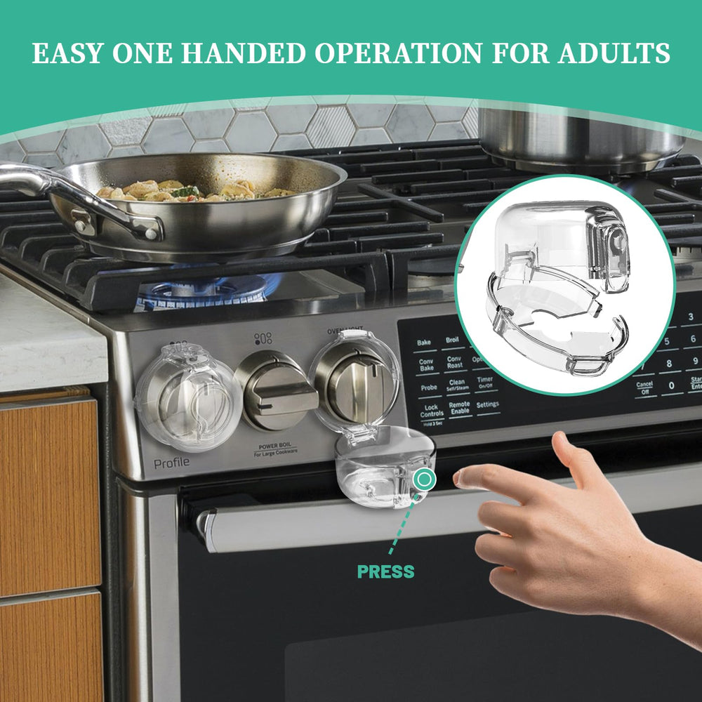 JOYLION stove knob safety covers easy installation for quick protection