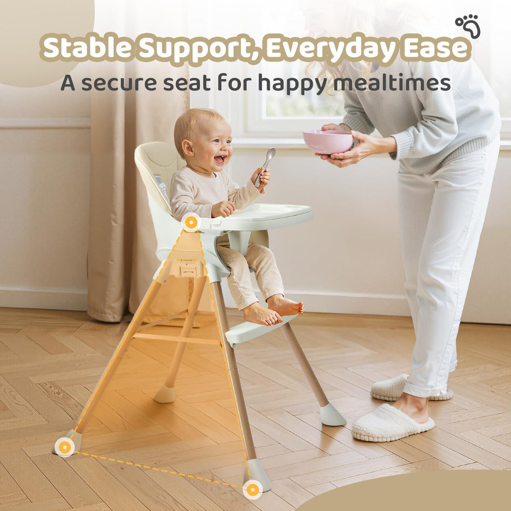 Joymor 5-in-1 5-point harness enhances safety during meals