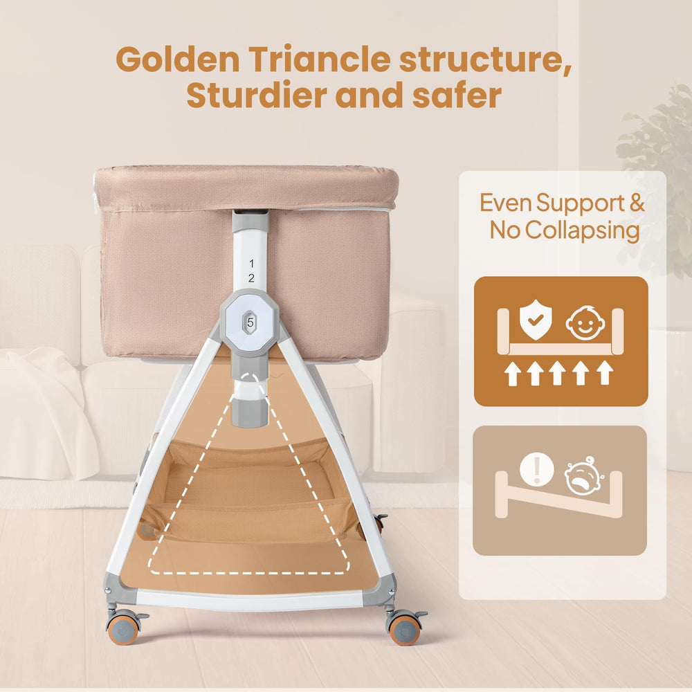 Joymor breathable mesh mattress promotes air circulation and comfort.