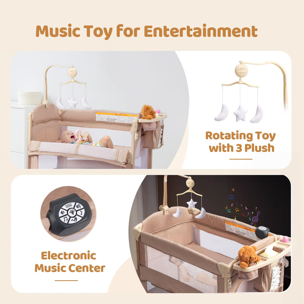 JOYMOR convertible play space base supports safe baby exploration.