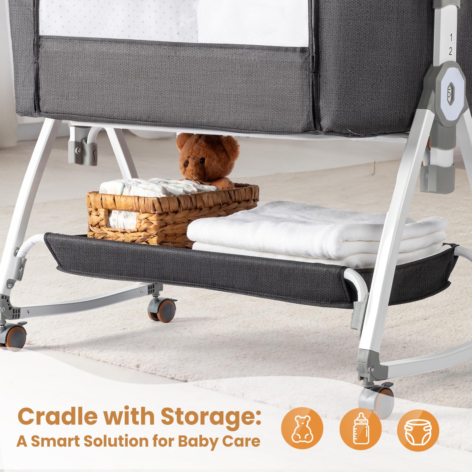 JOYMOR removable-washable bedding keeps sleep surfaces clean and fresh.