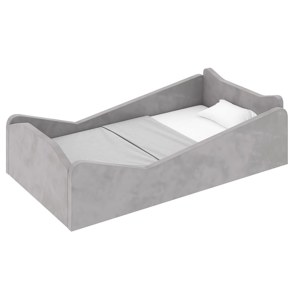 JOYMOR low-profile frame enables easy access for toddlers
