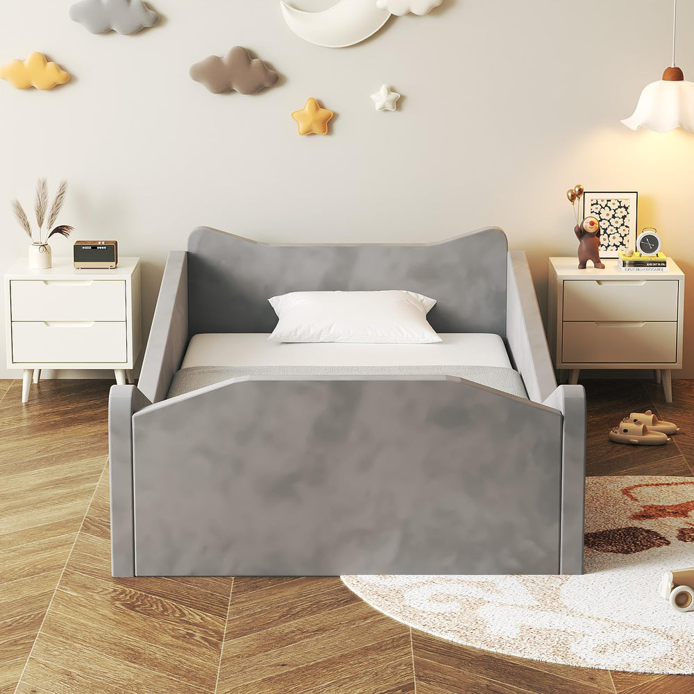 JOYMOR mattress compatibility label shows 52x28 inch size
