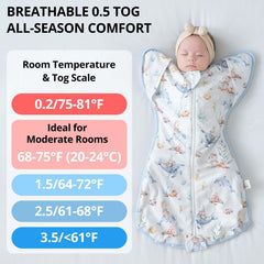 JOYNCLEON open-bottom design showcases quick diaper access for midnight changes.