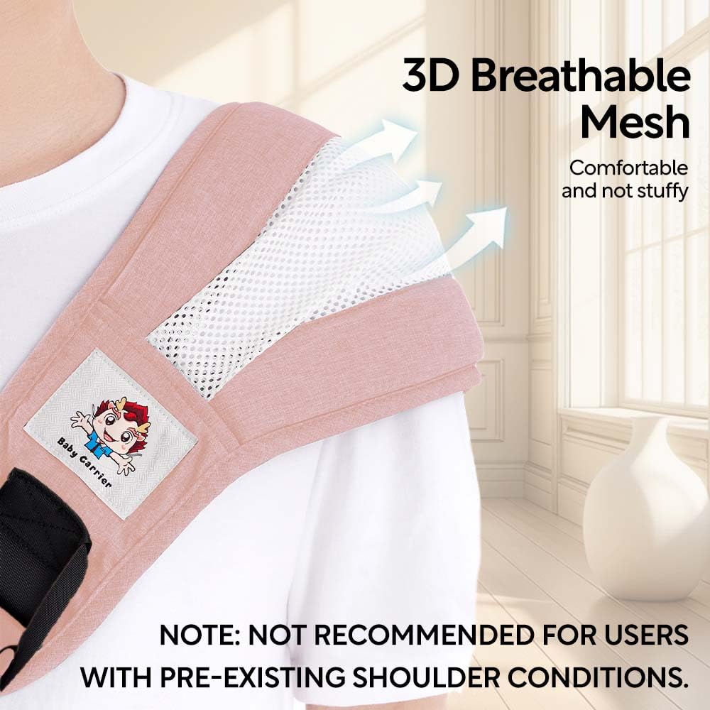 JOYNCLEON baby sling safety buckles show secure closures for trusted everyday use