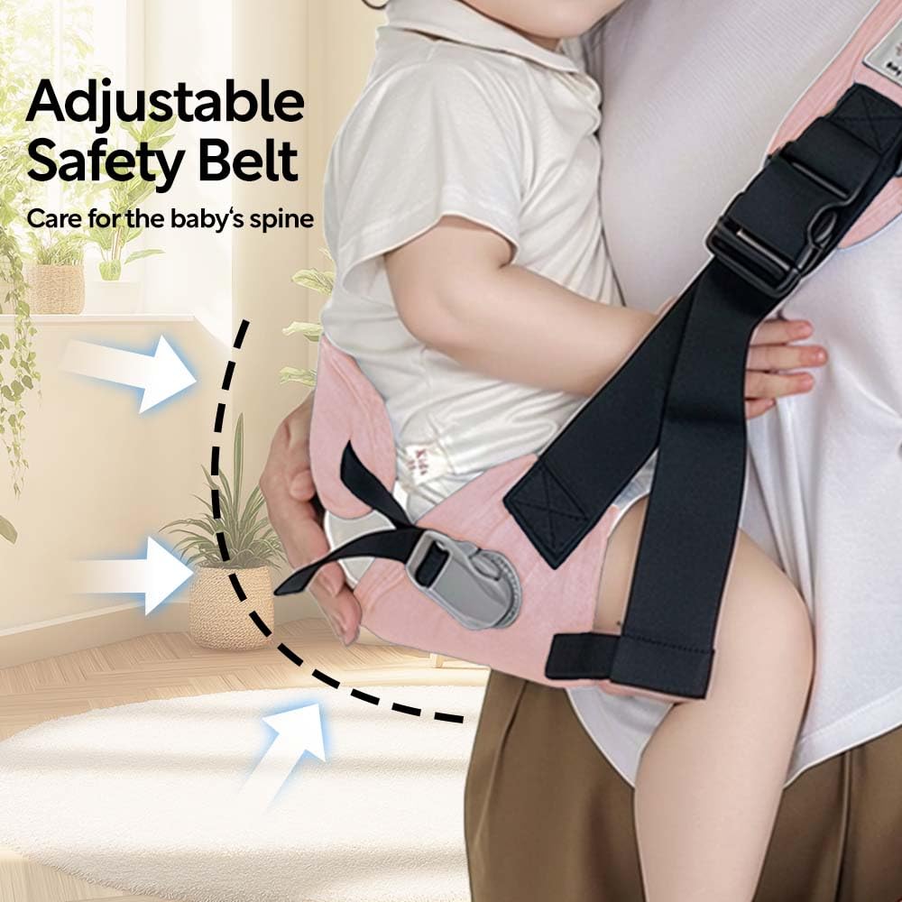 JOYNCLEON baby sling shoulder padding provides extra comfort during long carries