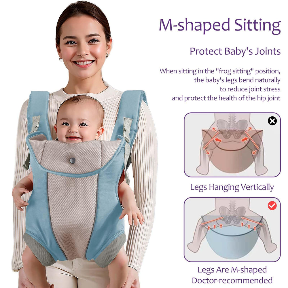 JOYNCLEON breathable mesh fabric keeps baby cool in summer.