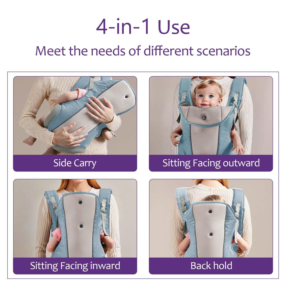 JOYNCLEON ergonomic hip-seat promotes natural posture during errands.
