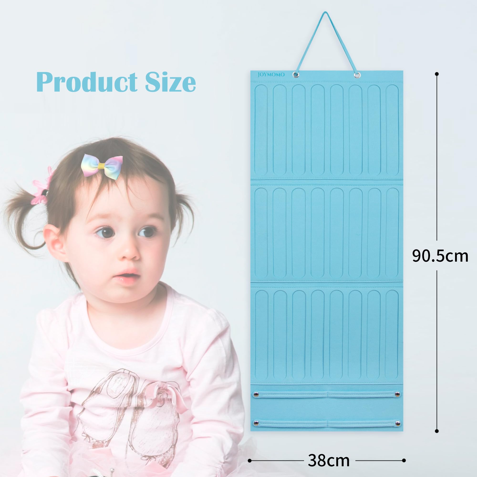 JOYMOMO storage for living room keeps hair accessories organized and stylish