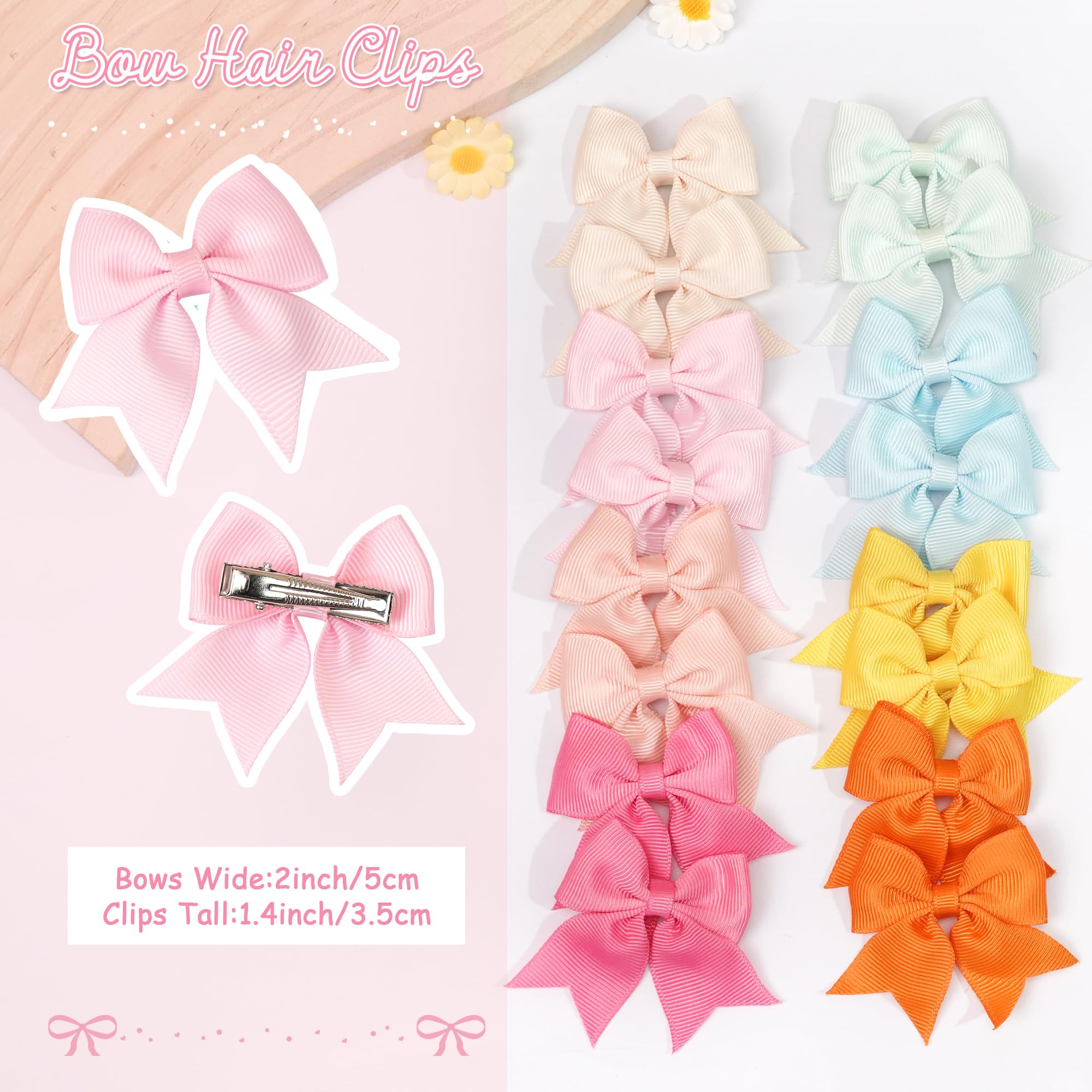 JOYOYO pastel clips arranged for coordinated outfits and photos.