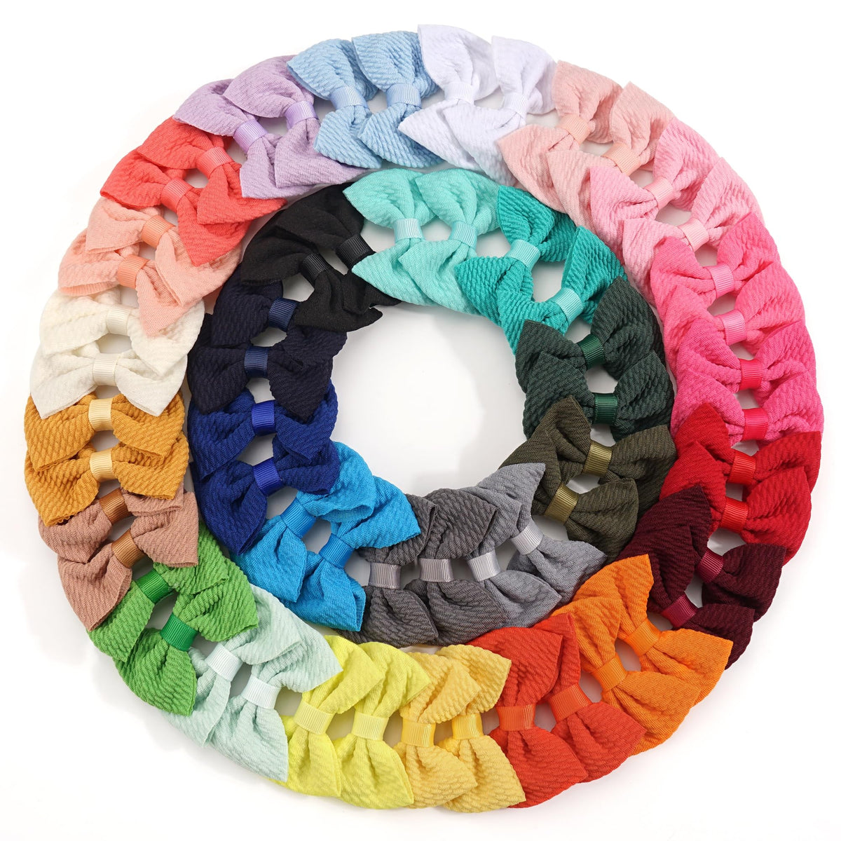 Joyoyo 60pcs hair bows packaging ready for gifting and styling