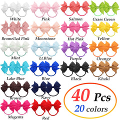 JOYOYO 2-inch bows assortment for versatile toddler hairstyles