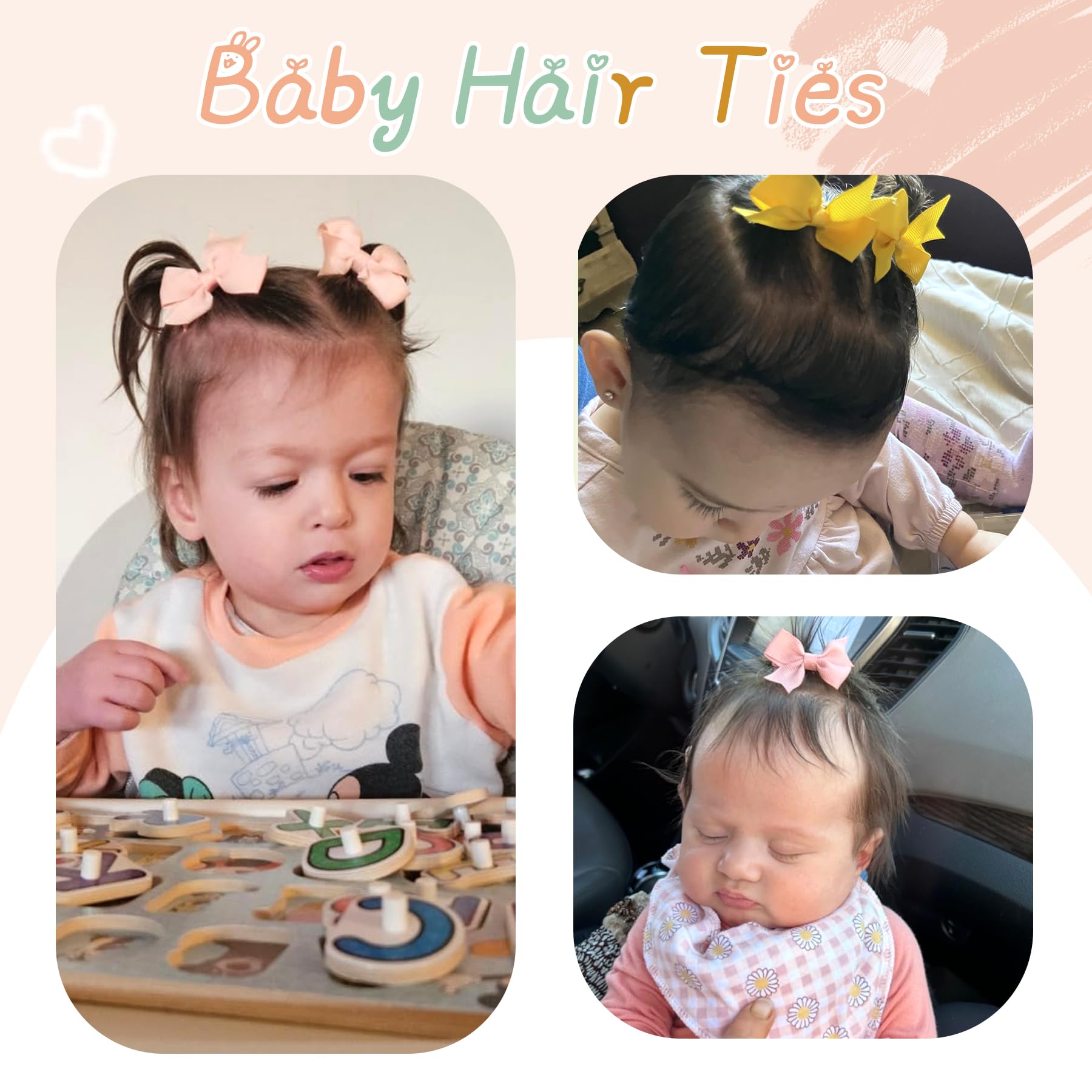 JOYOYO baby bows for toddlers hair accessories for everyday wear