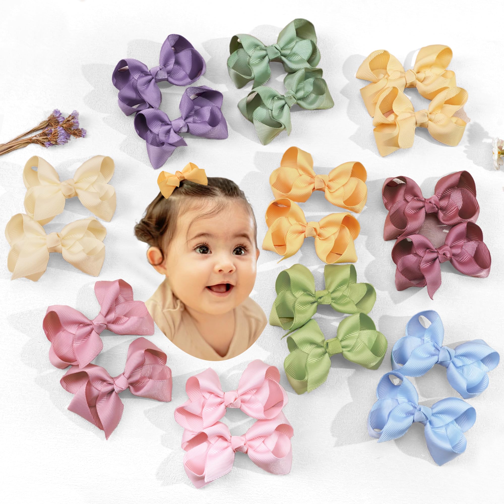 JOYOYO 20-piece bow package in ten color pairs