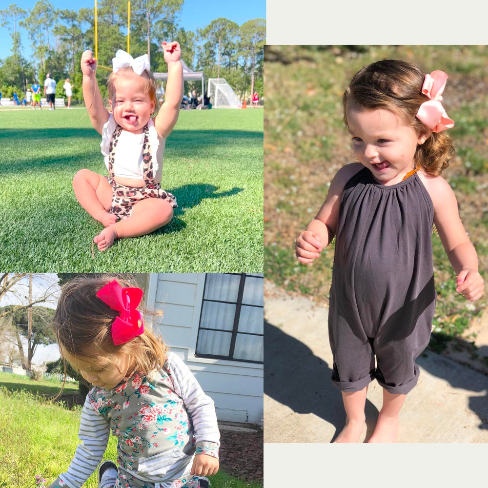 JOYOYO hair bows add cute appeal to casual or formal outfits.