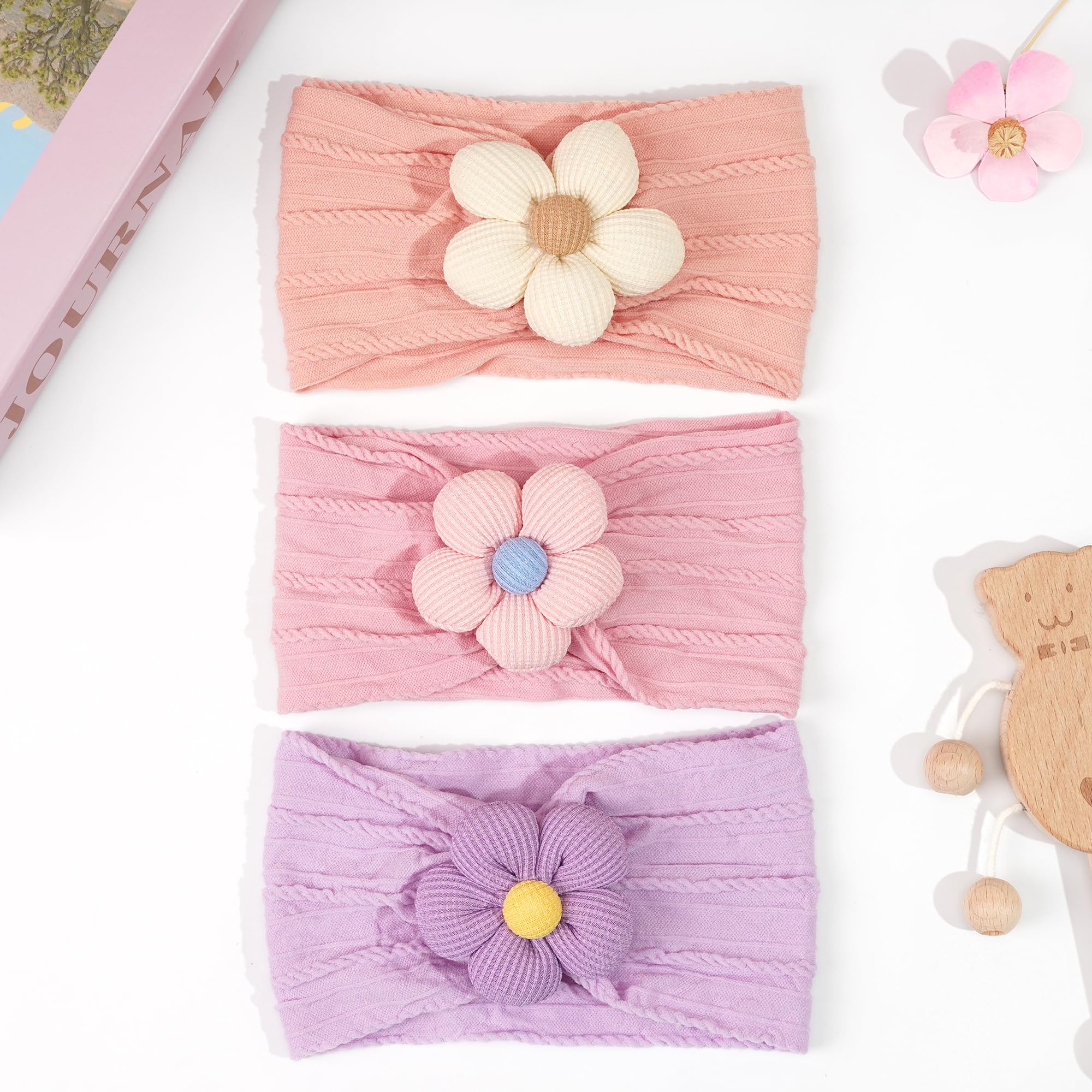 JOYOYO flower headband on baby girl for photo-ready moments