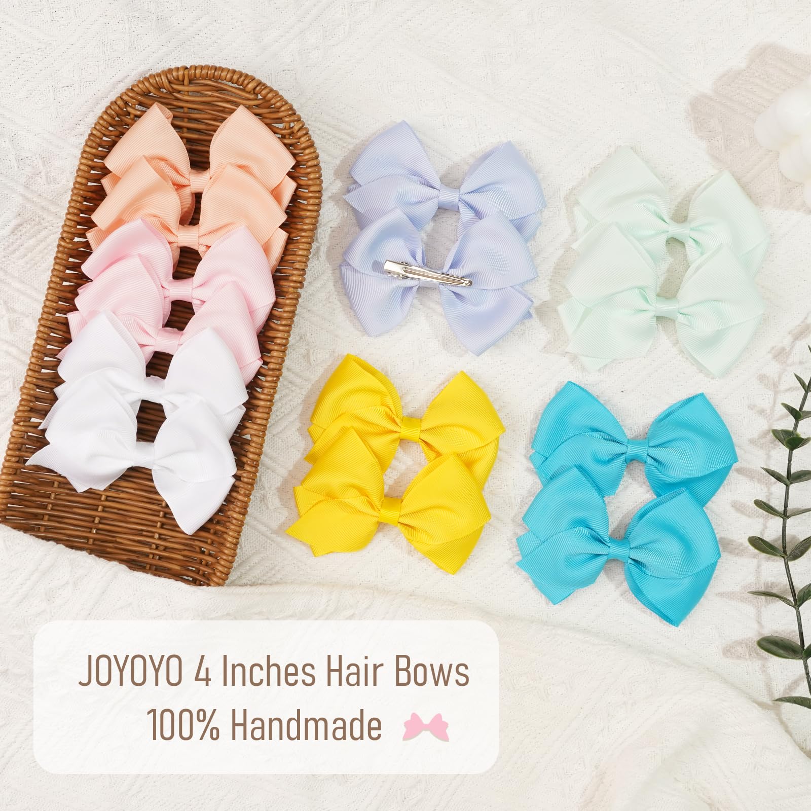 JOYOYO gift-ready hair bows ideal for birthdays or holidays