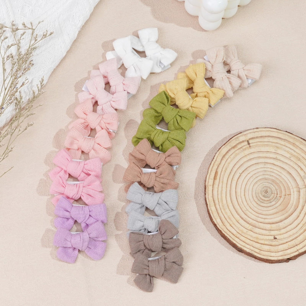 Handmade JOYOYO bows with neat finish for stylish, comfortable wear.