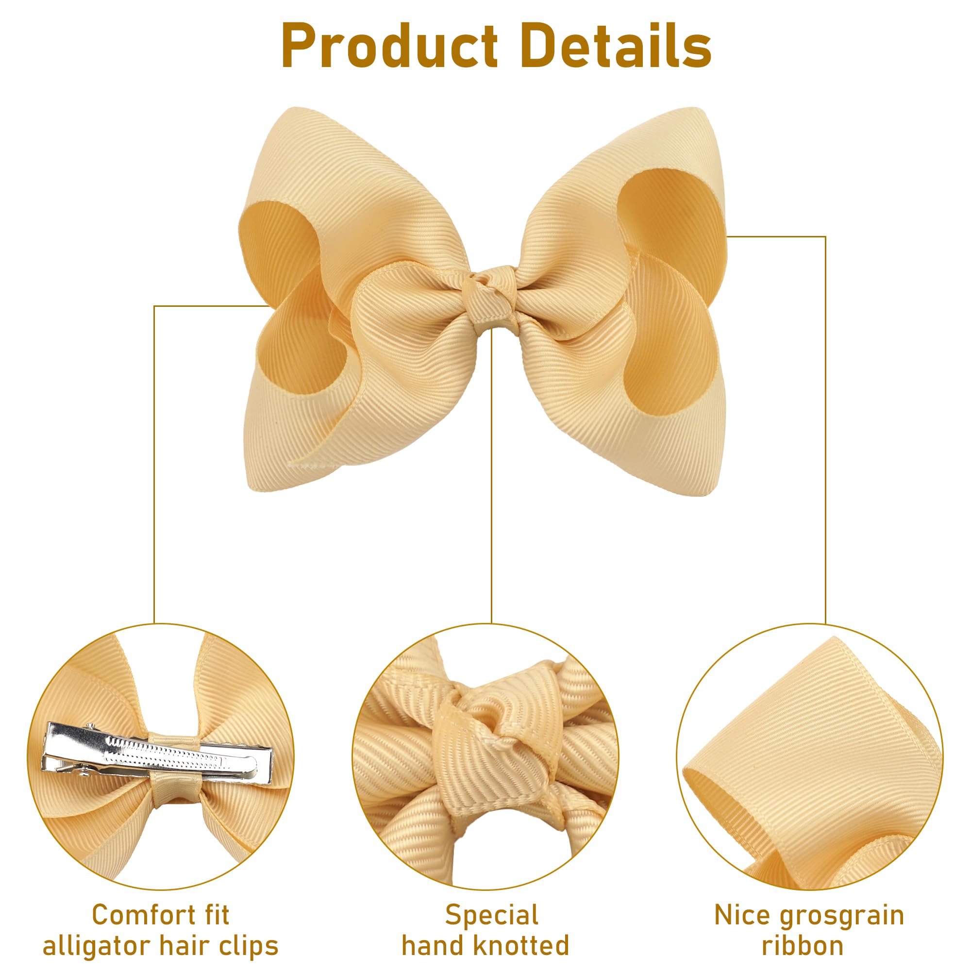 JOYOYO bow clip ends heat-sealed to resist fraying during wear.