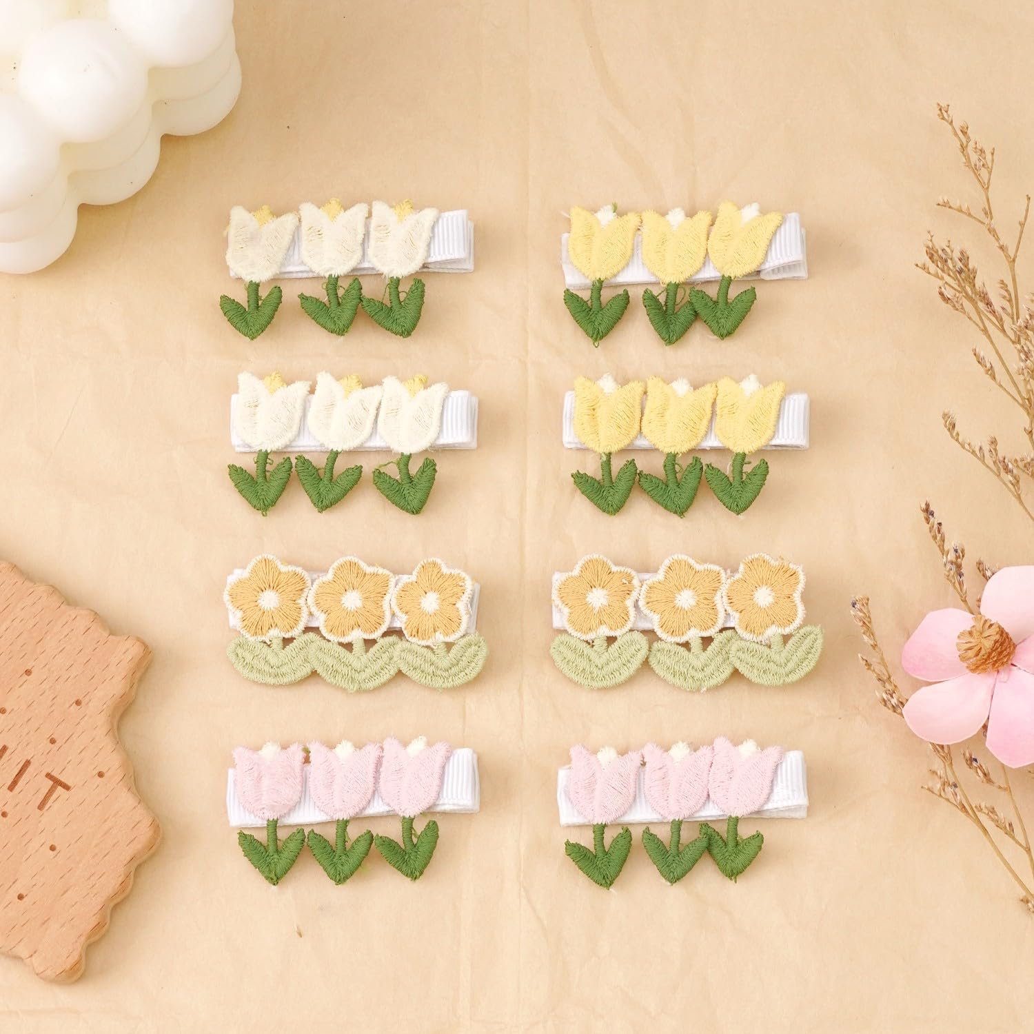 JOYOYO clips gently secure fine hair without snagging.