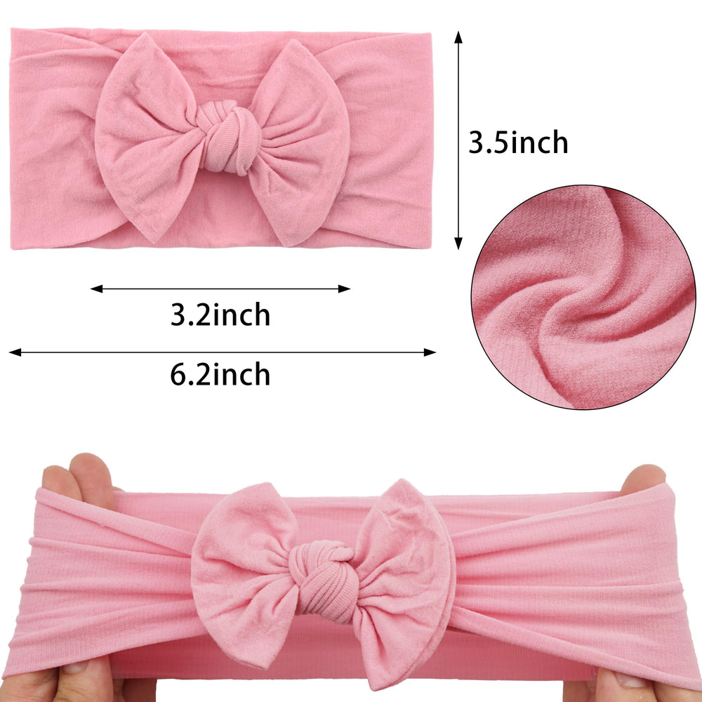 JOYOYO pink headband pack provides stylish comfort for everyday baby outfits