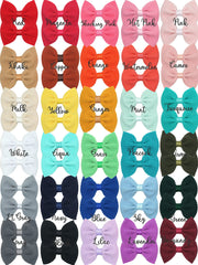 Joyoyo twill waffle fabric bow showcasing texture and shape