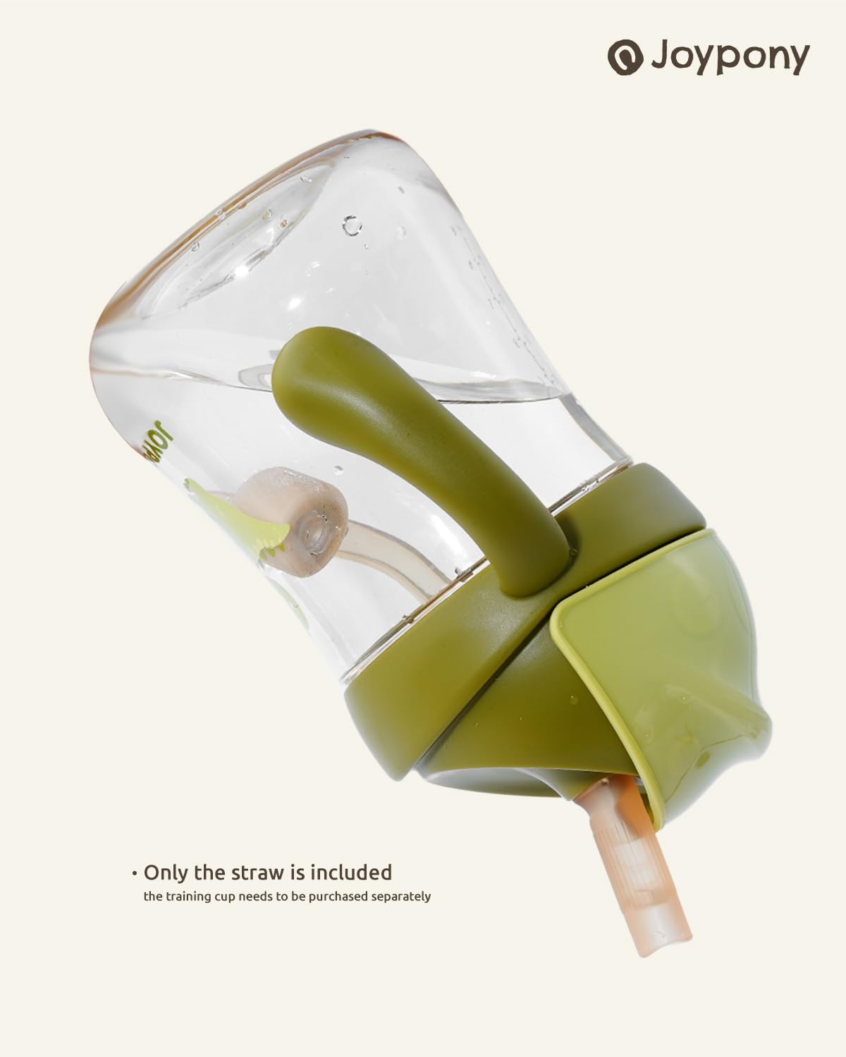 Joypony straws accessory package supports ongoing cup hygiene and use