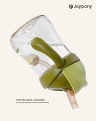 Joypony straws accessory package supports ongoing cup hygiene and use