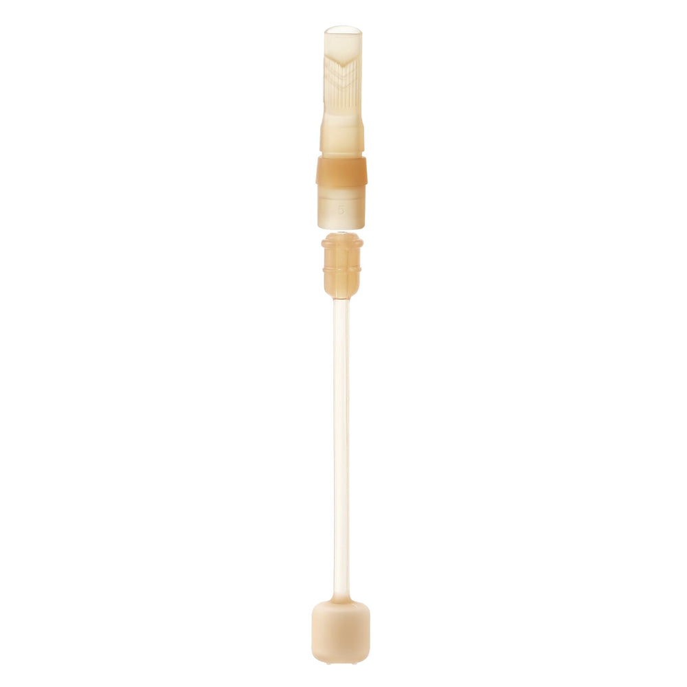 Joypony sippy straw close-up in soft silicone highlighting gentle gum comfort