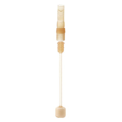 Joypony sippy straw close-up in soft silicone highlighting gentle gum comfort
