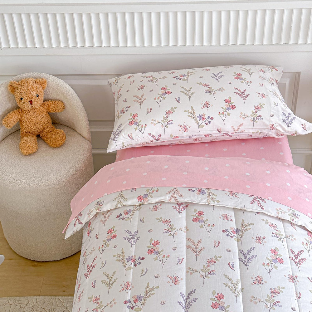 Joyreap fitted sheet edge secures toddler bed for mess-friendly mornings
