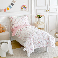 Joyreap reversible comforter close-up highlights plush skin-friendly cotton
