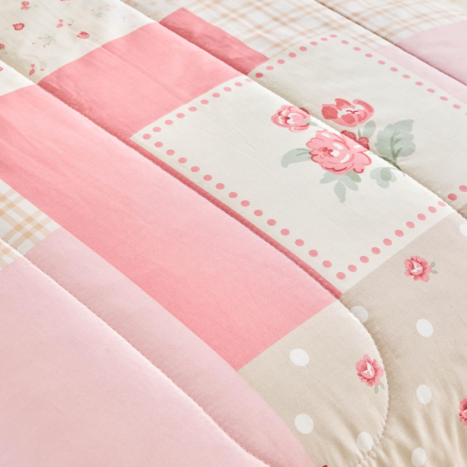 Joyreap bedding on toddler bed demonstrates full set fit