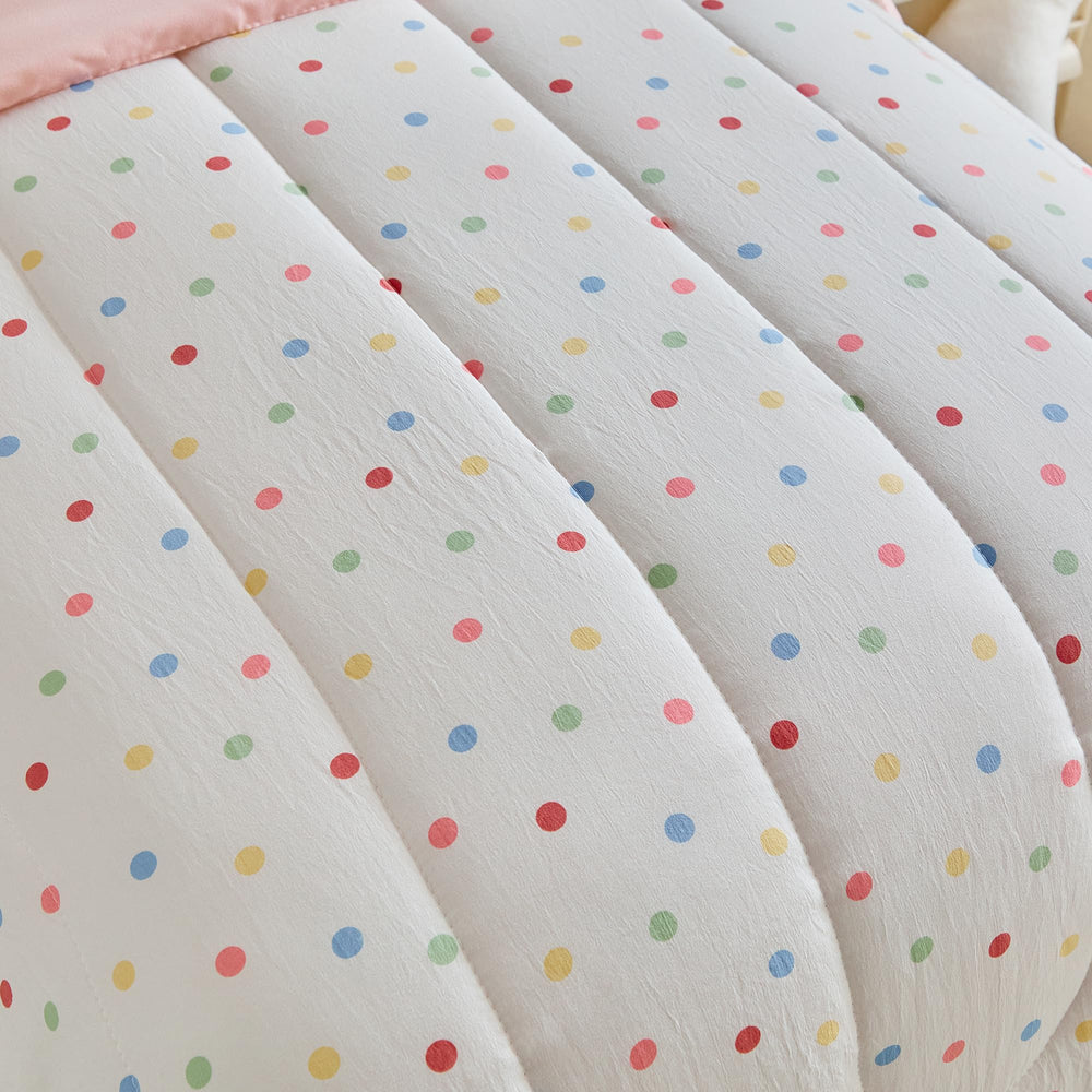 Joyreap toddler room setup with pink accents for playful bedtime routines.