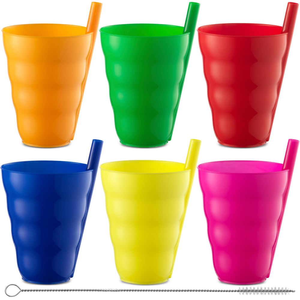 JoyServe Kids Cups kid-friendly grip promotes confident sipping during meals.