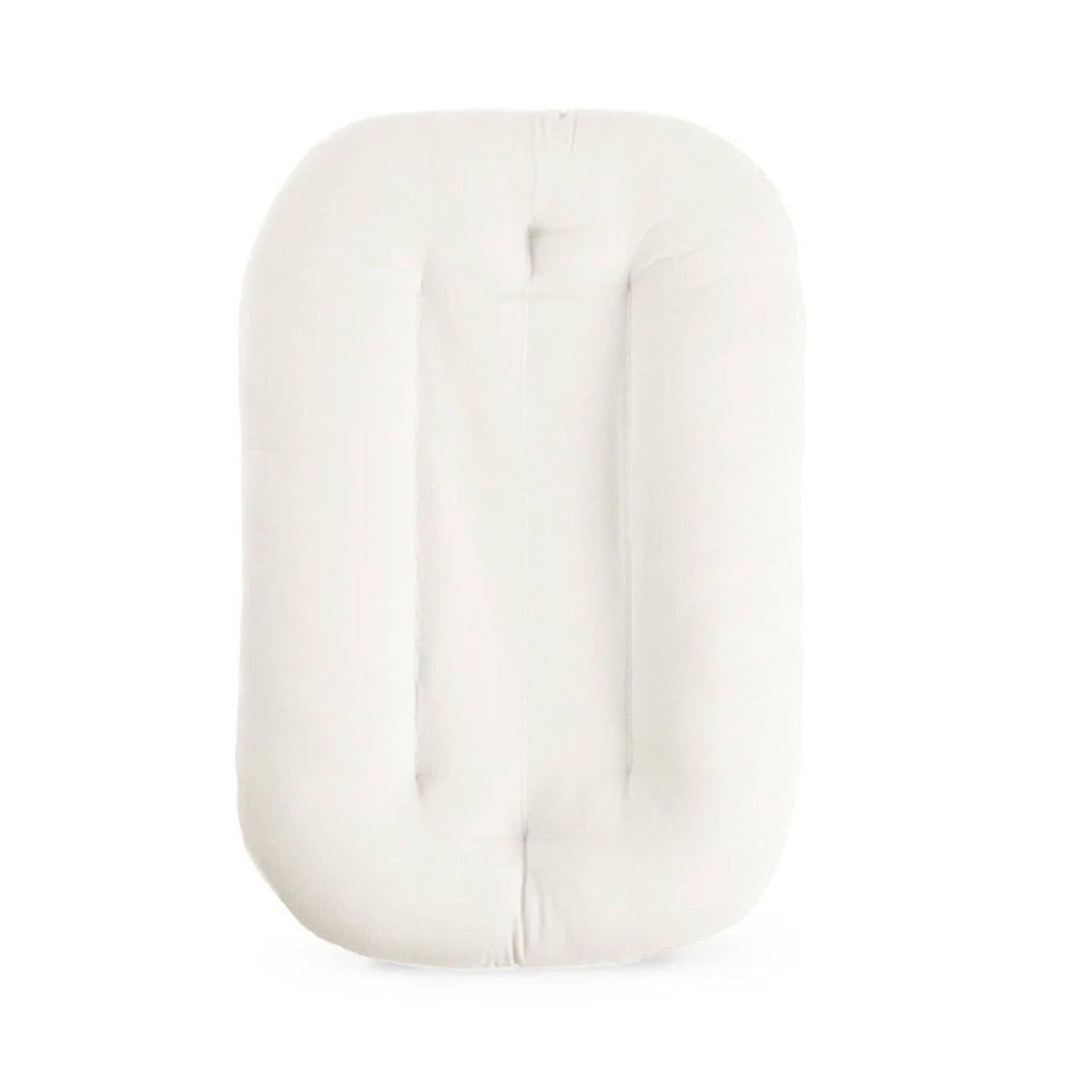 JQFORUIH baby lounger organic cotton closeup shows soft fabric for gentle newborn touch