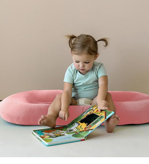 JQFORUIH infant floor seat in use during playtime for safe engagement