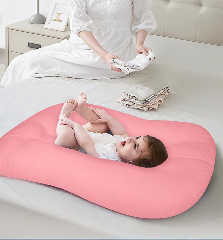 JQFORUIH newborn shower gift ready lounger highlighting versatile baby care