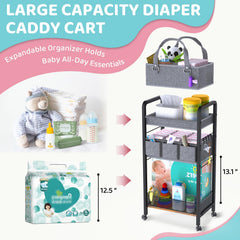 JRANBRJS diaper bag dispenser closeup for on-the-go needs