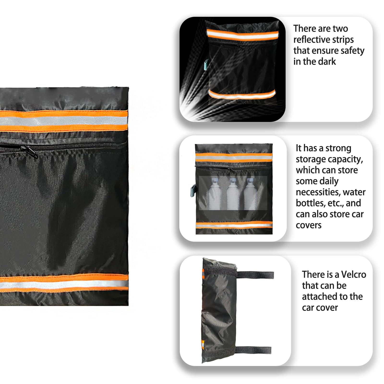 JRRXM stroller cover interior silver coating reduces moisture and adds durability