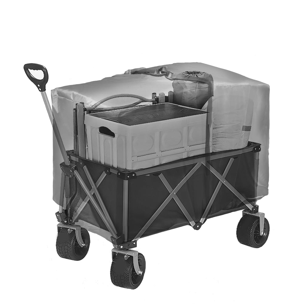JRRXM UV-resistant wagon cover maintains color under strong sun