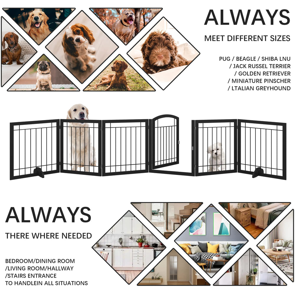 JSB dog gate collapsed dimensions reveal portable, space-saving design for travel