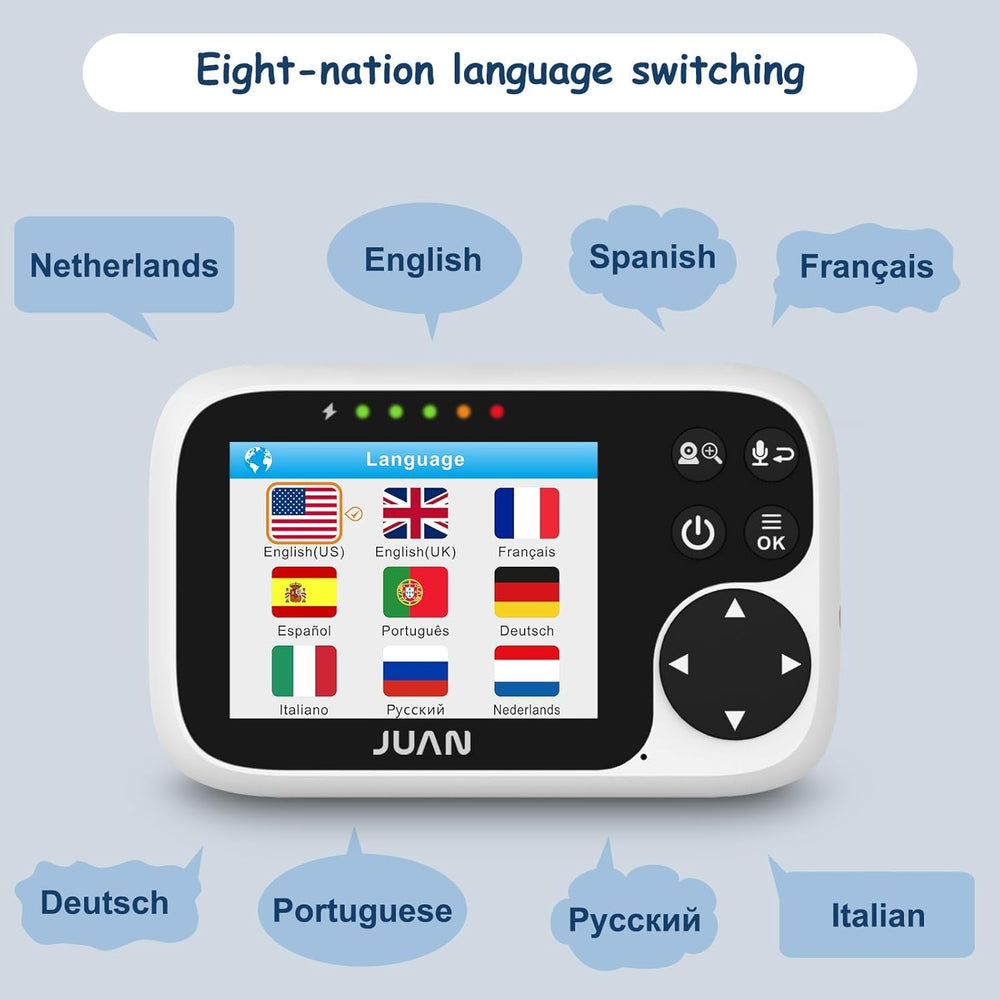 JUAN two-way talk and lullabies for soothing bedtime routines