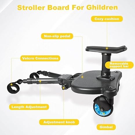 JUANWAN 2-in-1 sit-and-stand mode enables flexible riding