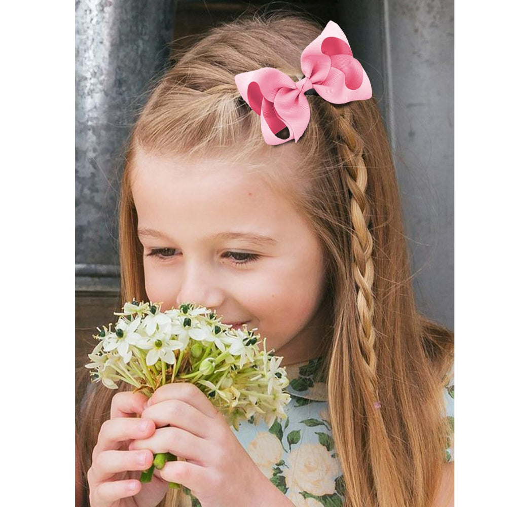 JUCCPUL pink grosgrain bow ideal for gifting and party looks